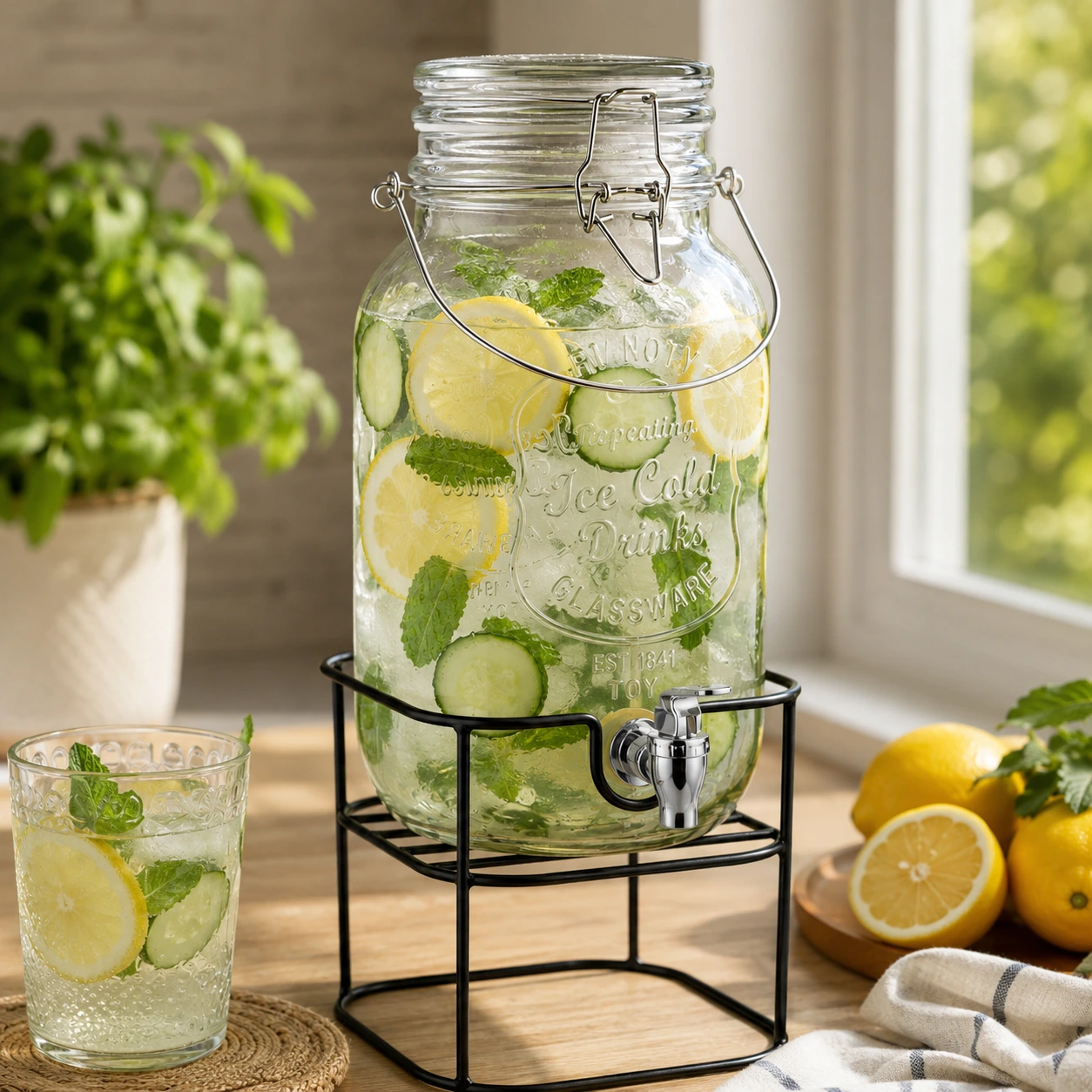 Dispensador Clip 3785 ml — Sugerencia de uso