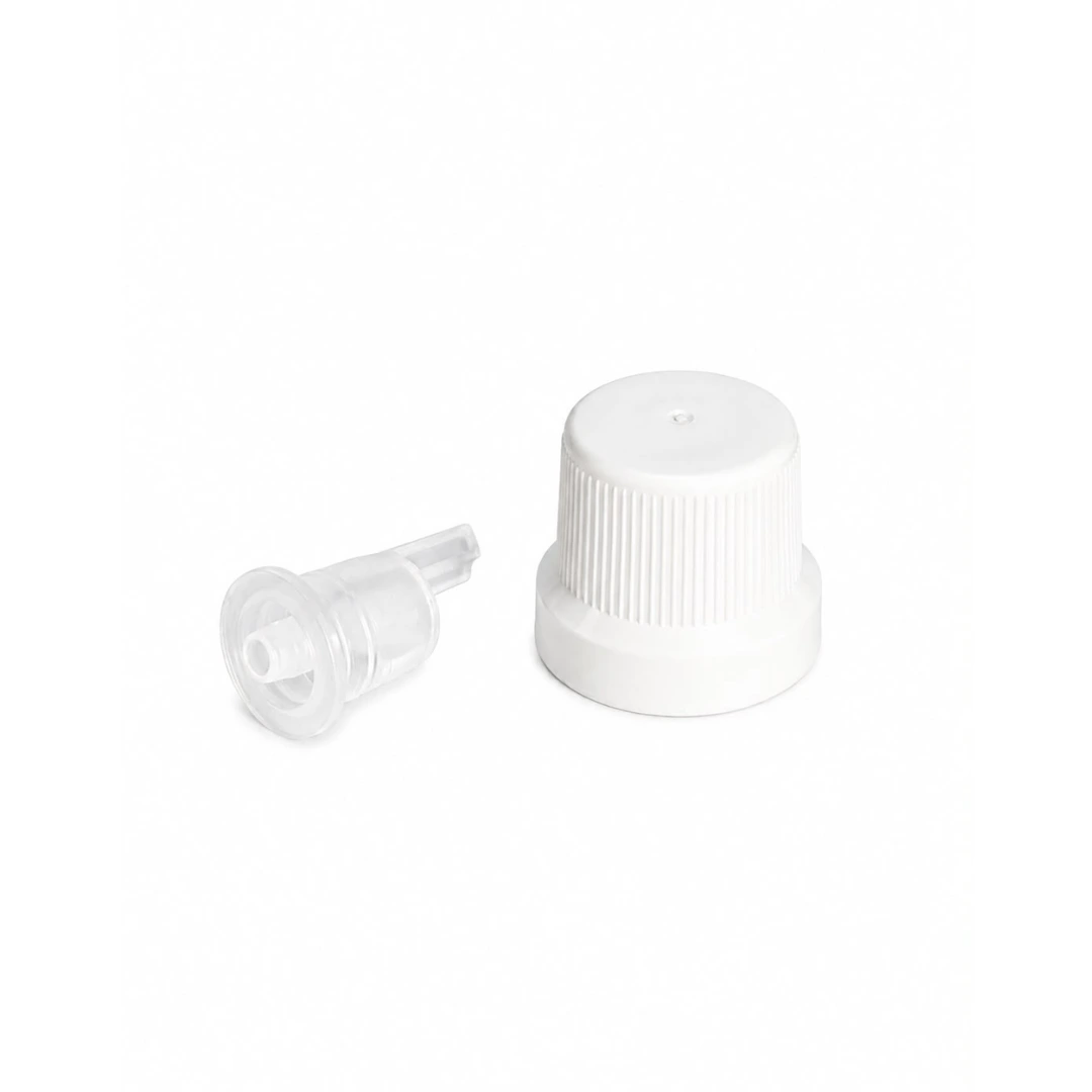 Inserto Cuenta Gotas y Tapa Inviolable Blanca R18