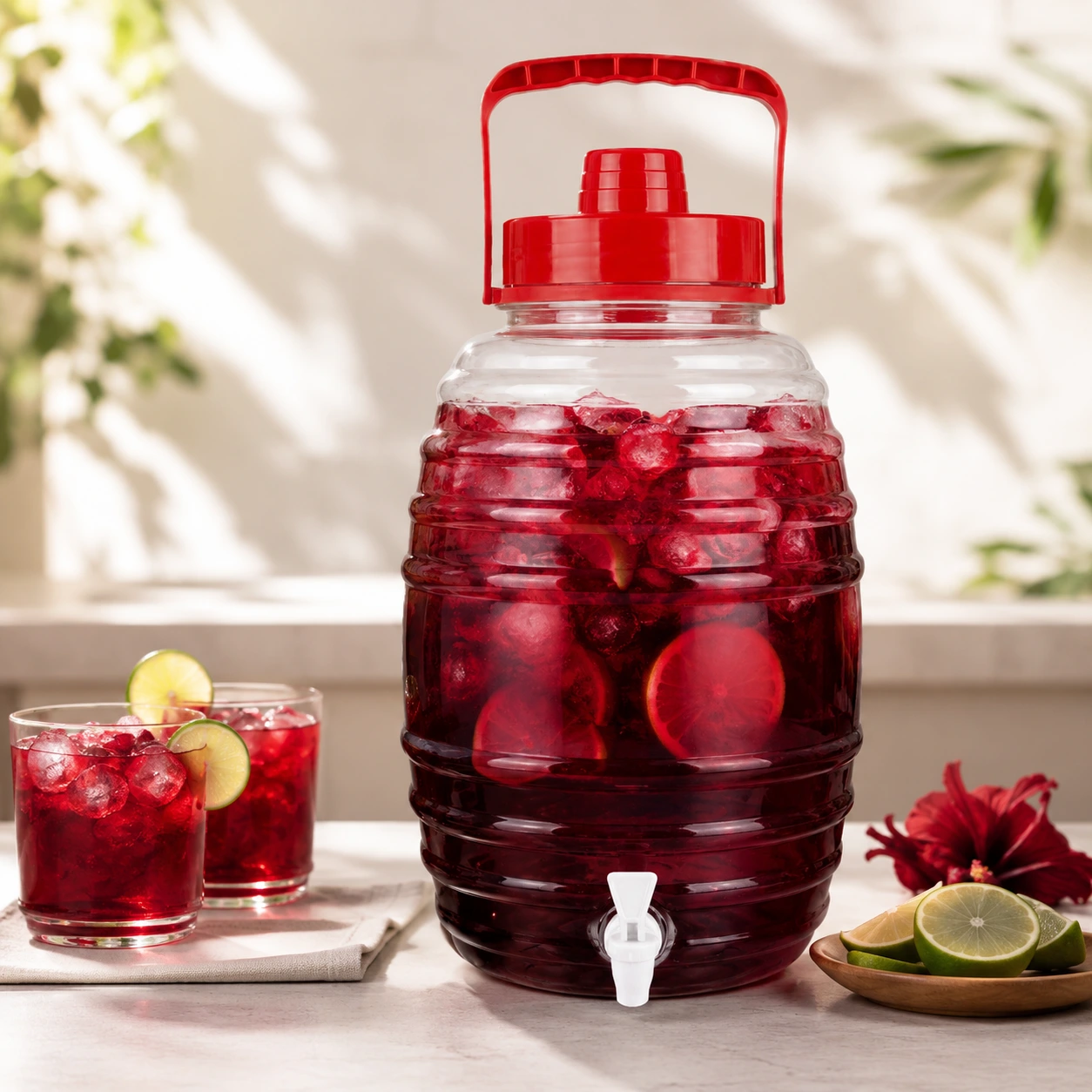 Vitrolero PET con llave 20 L — Sugerencia de uso